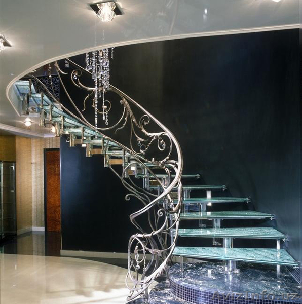 Перила изготавливаем на заказ из нержавеющей стали, перила из дерева (осина, сос - Изображение #4, Объявление #1605146