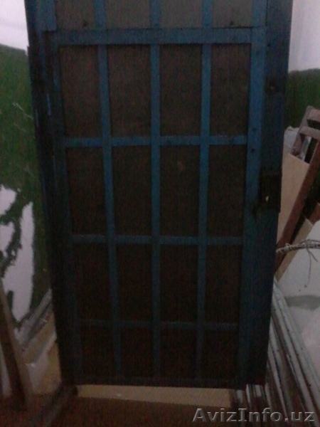 Продам самодельную железно - решётчатую дверь, можно для общего коридора в 9этаж - Изображение #5, Объявление #1610750