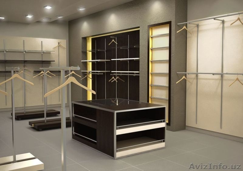 Вешалки из нержавейки (никель), витрины стеклянные, эконом панели по самым низки - Изображение #4, Объявление #1616954