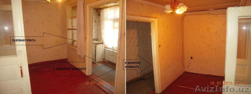 2 ком, 54 м2, м. Х.Олижон, Дархан, бывшее кафе Полянка, 18-я школа - Изображение #7, Объявление #1630907