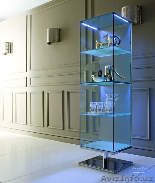 Стеклянные витрины готовые и на заказ: с подсветкой, угловая стеклянная, витрина - Изображение #3, Объявление #1636464