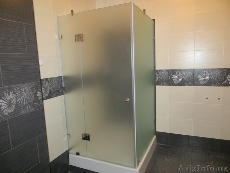 Остекление, стекла 10 мм, витражи, входные двери, стеклянные фасады зданий, душе - Изображение #10, Объявление #1635727