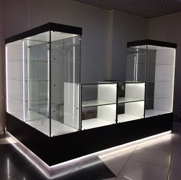 Витрины, торговые стеллажи, торговые островки, стеклянные витрины, шкафы для тов - Изображение #4, Объявление #1649959