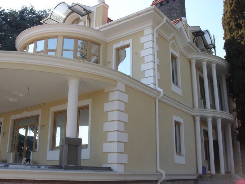 Отделка фасада травертином. Фасадные работы под ключ, Травертин, Жидкий траверти - Изображение #3, Объявление #1676832