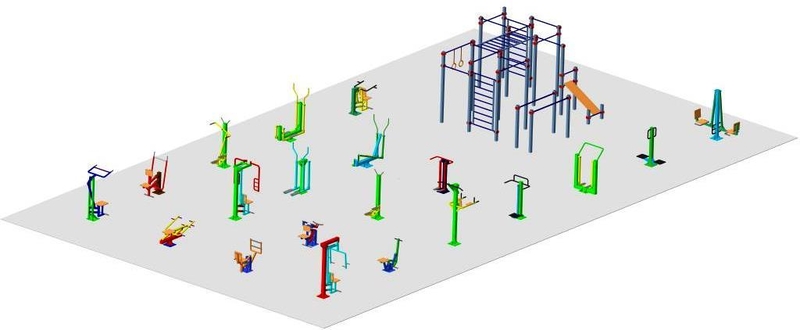 Уличные тренажеры, спортивные площадки Воркаут - Изображение #2, Объявление #1685335