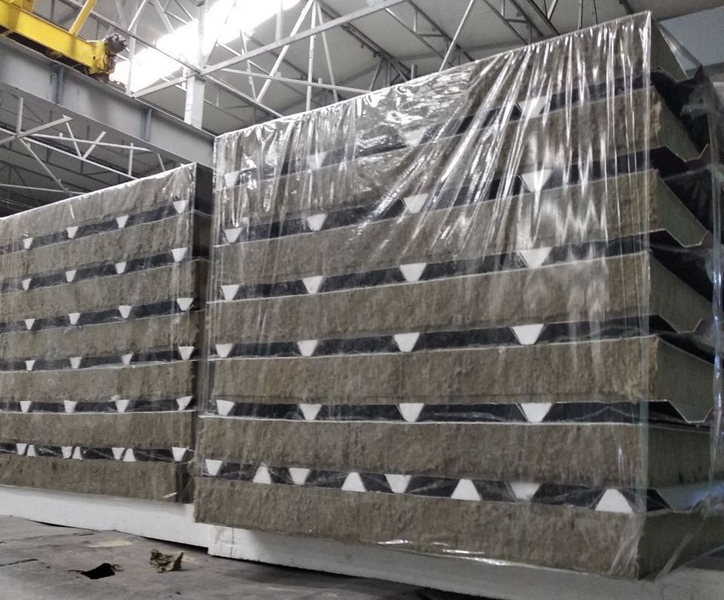 Сэндвич-панели с базальтовым утеплителем (минер.ватой) - Изображение #3, Объявление #1567088