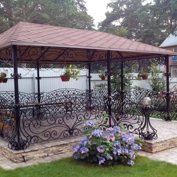 Изготовление - решетки,перила, ограждения,навесы,качели . Опыт работы 10 лет - Изображение #6, Объявление #1691185