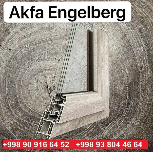 Окна и двери пластиковые и алюминиевые в Ташкенте Akfa, Engelberg, Ekopen, Alute - Изображение #4, Объявление #1695498