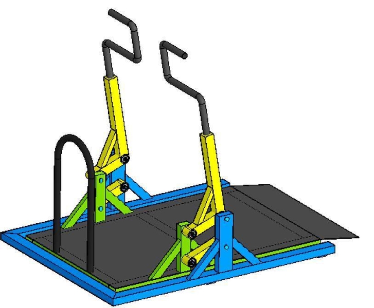 Уличные тренажеры для инвалидов-колясочников - Изображение #2, Объявление #1698930