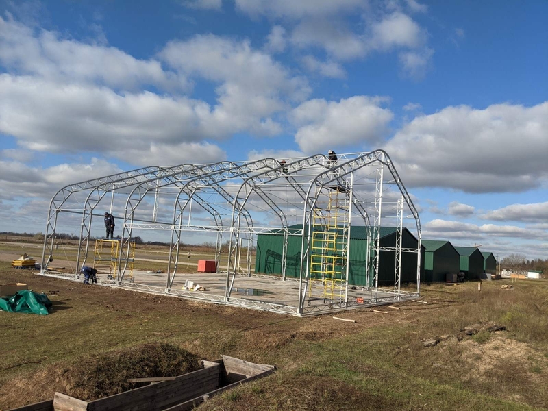 Каркасно-тентовый ангар, сборно-разборный, 18х20 м. - Изображение #6, Объявление #1721373