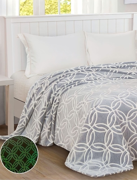 Пледы флисовые светятся в темноте 200 на 220 - Изображение #6, Объявление #1729103