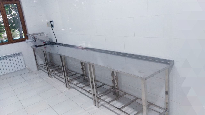  Стол производственный из нержавейки. Стол нержавейка 114×50×85 (h) - Изображение #3, Объявление #1736629