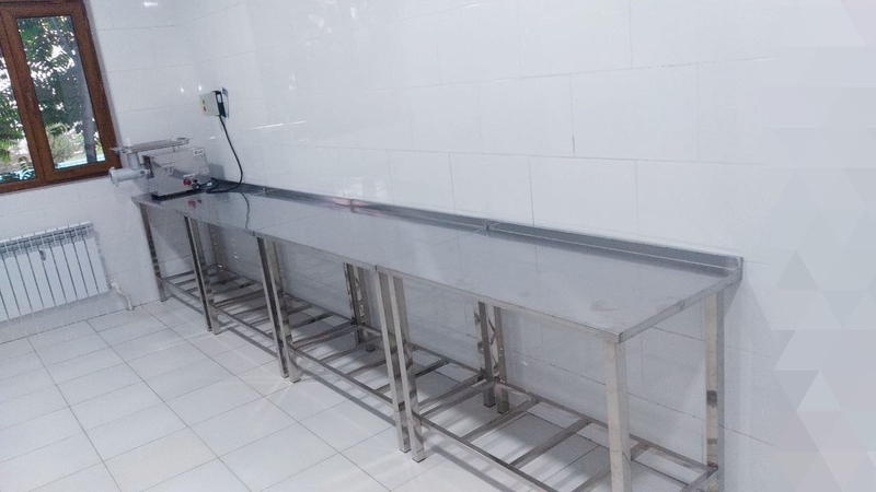 Nerjaveykadan stol. Стол нержавейка 114×50×85 (h) - Изображение #4, Объявление #1736663