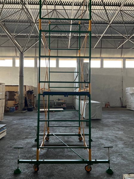 Строительные леса, сборно разборная вышка-тура (на колесах)  - Изображение #3, Объявление #1737863