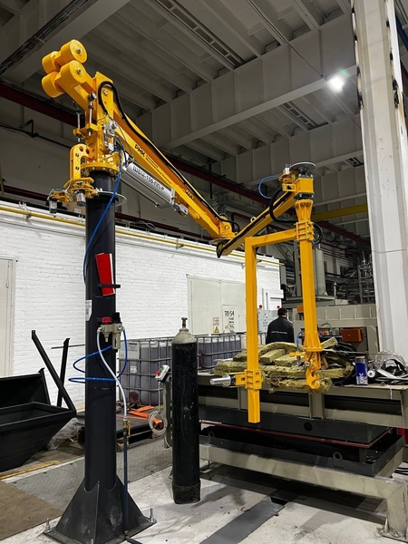 Манипулятор кран пневматический перенос грузов ШБМ-150-П - Изображение #5, Объявление #1744516