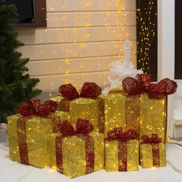 Светящиеся подарочные коробки под ёлку, доставка по всему Узбекистану - Изображение #4, Объявление #1747349