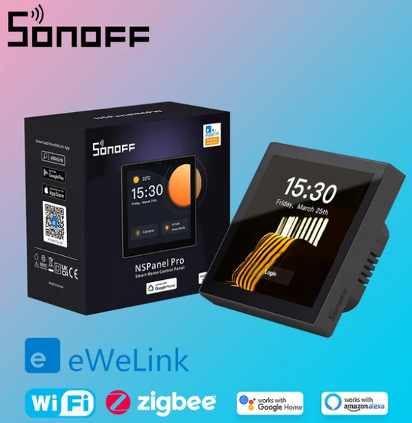 Панель управления умным домом SONOFF NSPanel Pro 120 - Изображение #4, Объявление #1747662
