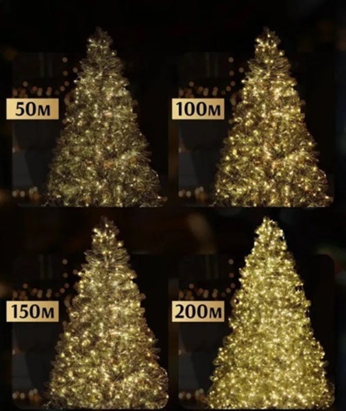 Гирлянда Капля росы, Нит , 8 , 20 , 50 , 100 ,200 метровый - Изображение #6, Объявление #1747484