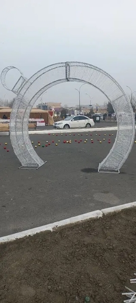 Новогодние оформление фасадов , большые Ёлки от 5 до 25 м - Изображение #4, Объявление #1747441