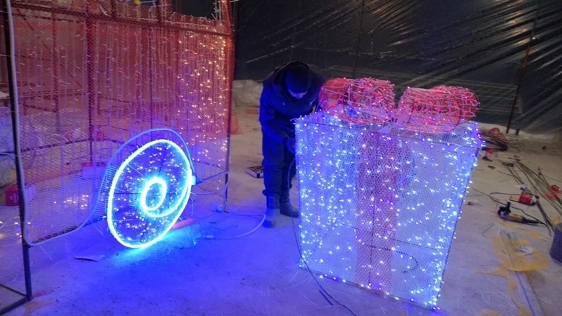 Новогодние оформление фасадов , большые Ёлки от 5 до 25 м - Изображение #7, Объявление #1747441