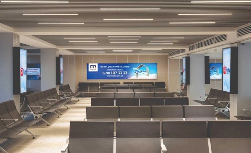 Реклама в аэропортах Ташкента | Узбекситана | REKLAMA AYRAPORT | RA-1 - Изображение #3, Объявление #1748531