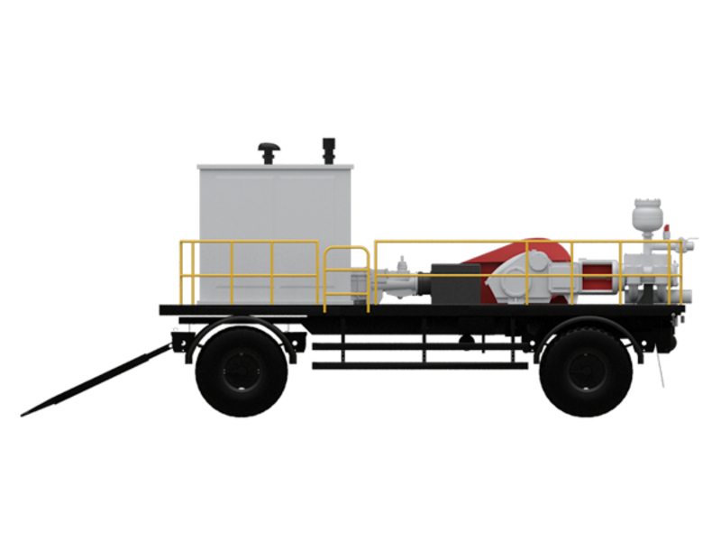 Насосный агрегат АН-50 с краном НБ40, электродвигатель 55/1000 ВЗИ, на прицепе. - Изображение #1, Объявление #1749639