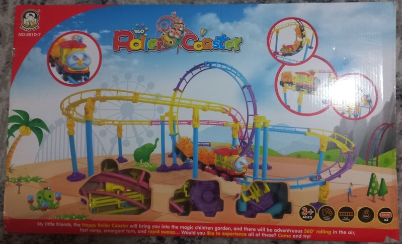 продам конструктор поезд и Американские горки, б/у - Изображение #2, Объявление #1749529