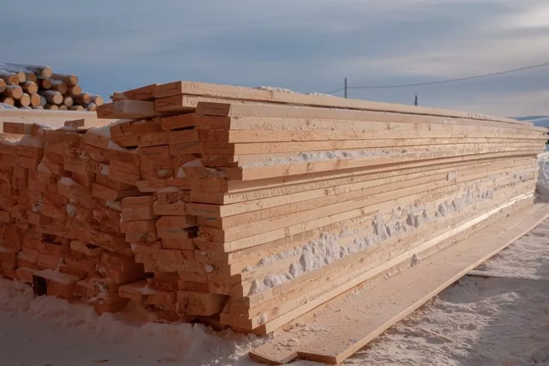 Доска обрезная от производителя в Узбекистане - Изображение #1, Объявление #1752401